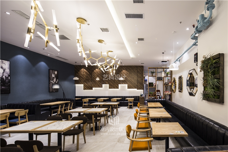 青岛茶餐厅设计装修案例-11