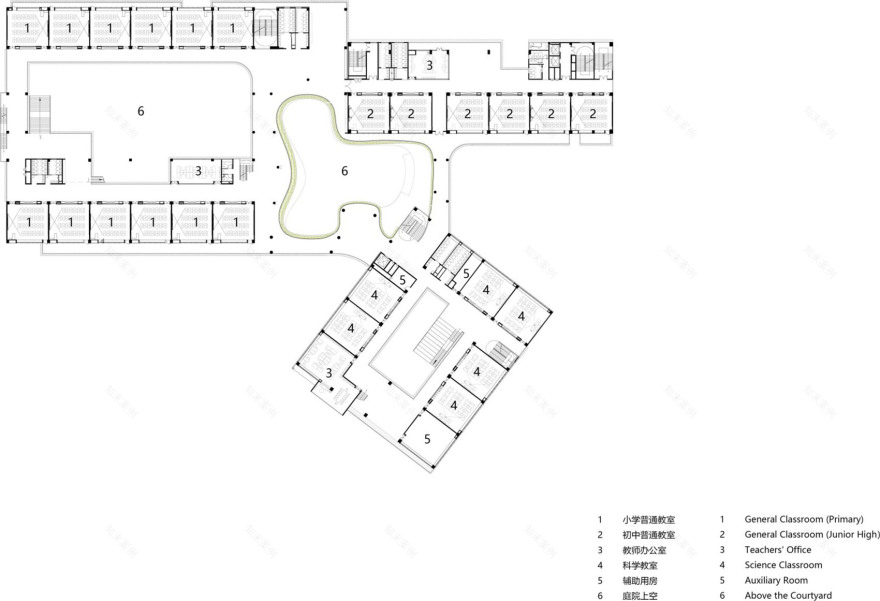 深圳红岭教育集团华富实验学校丨中国深圳丨深圳市建筑设计研究总院有限公司 城市建筑与环境设计研究院-65