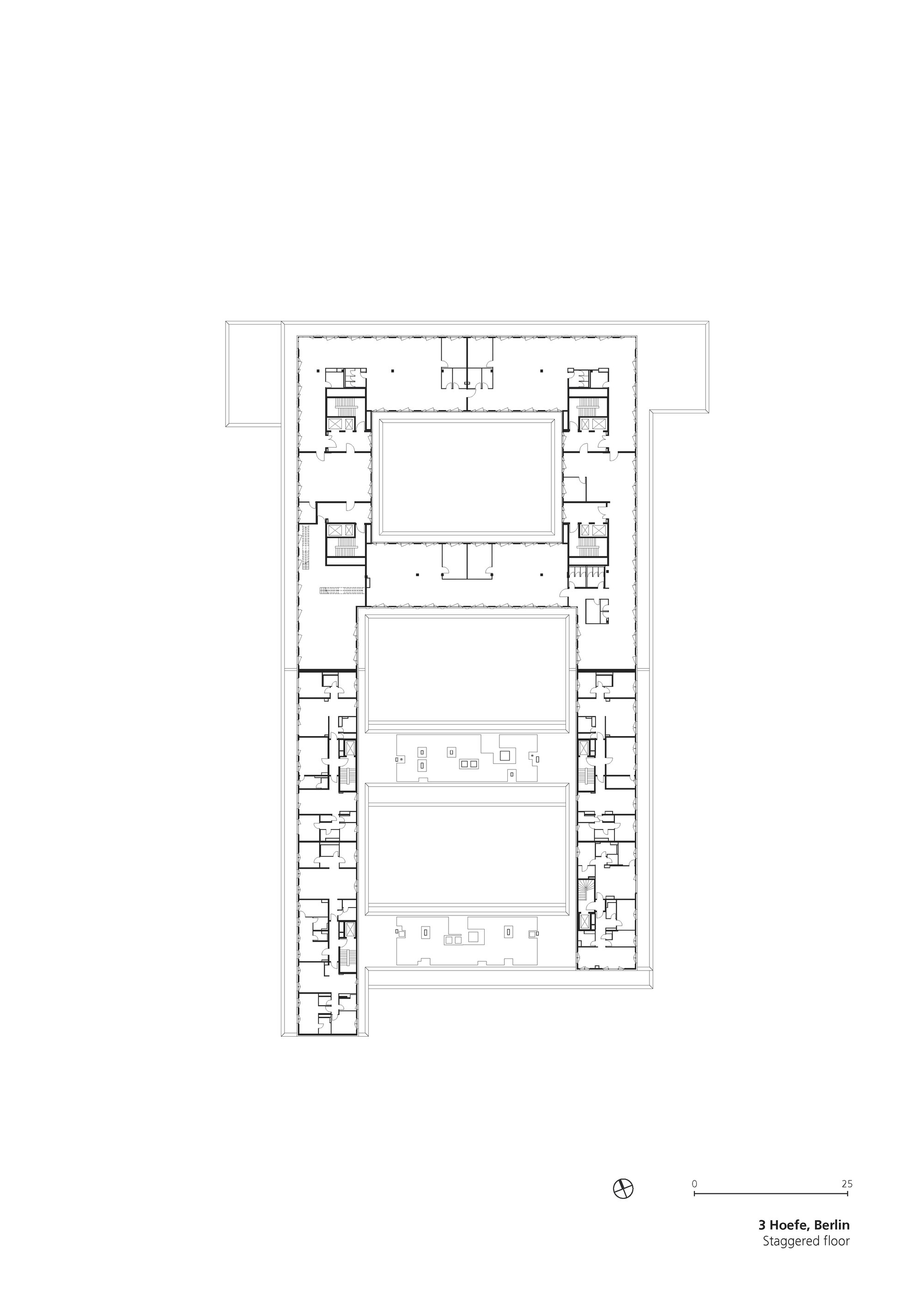 3 Hoefe Office and Residential Building  / Tchoban Voss Architekten-56