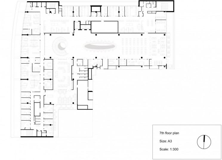 芬兰Helsinki University图书馆  Anttinen Oiva Arch-34