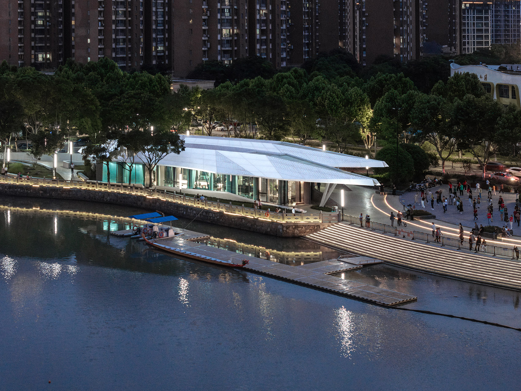 平湖市北东湖赛艇俱乐部丨中国浙江丨筑境设计-51