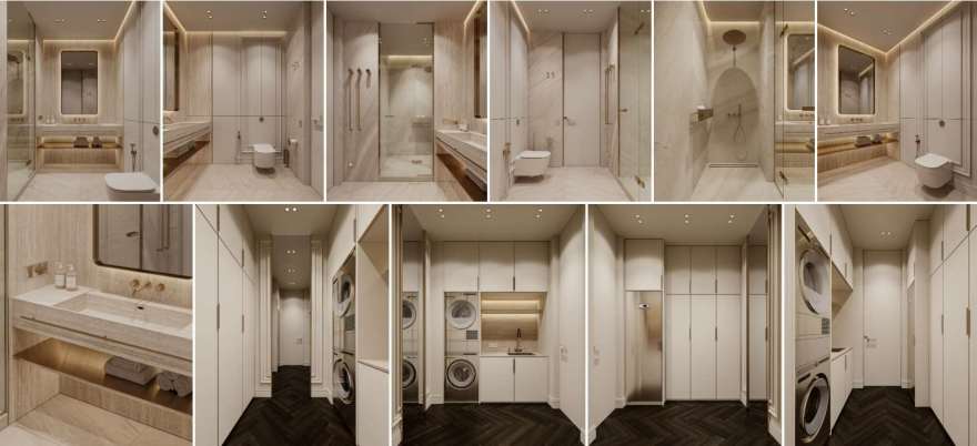 CRYSTAL Bathroom & Laundry | Interior VISUALIZATION-7