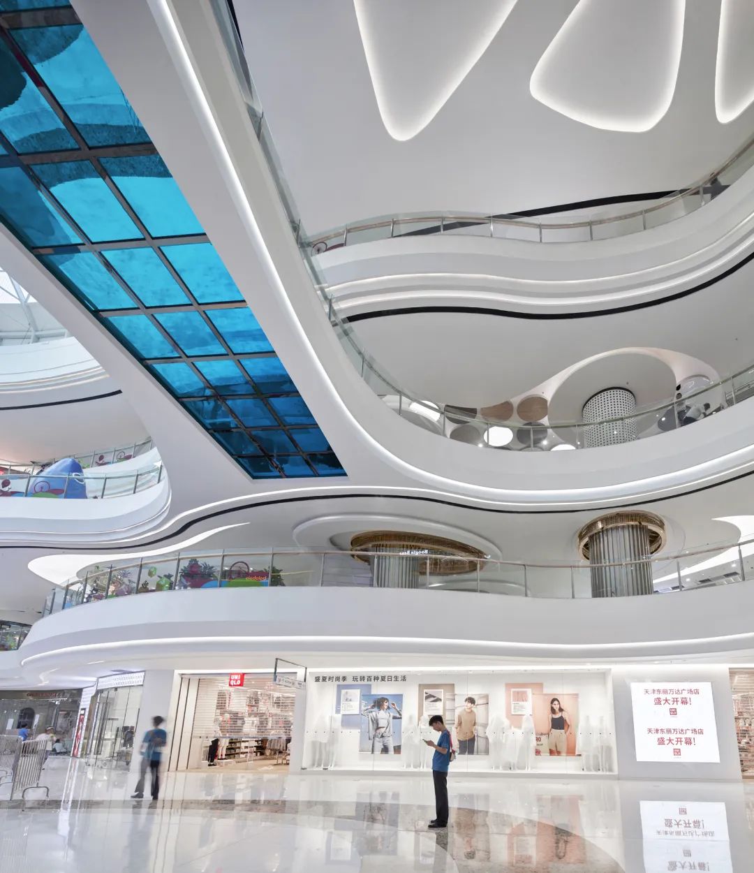 天津东丽万达商业广场丨中国天津丨深圳伍曦设计-28