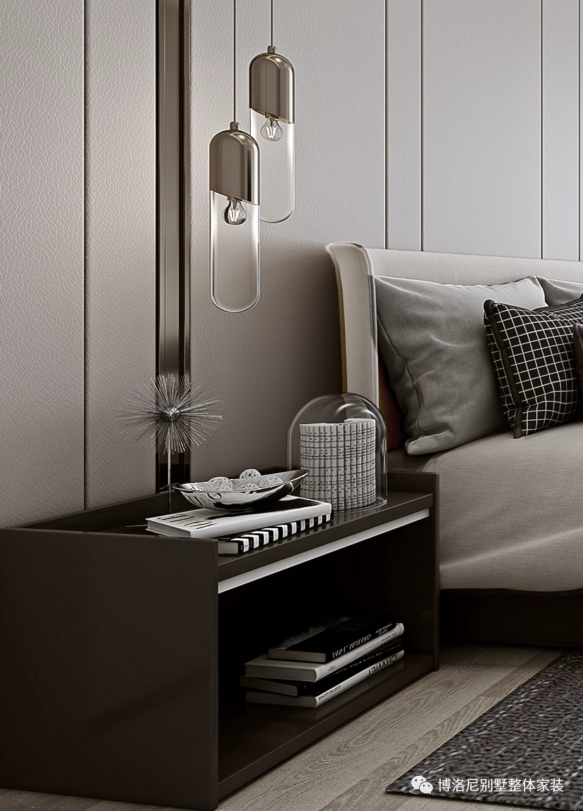 北京景粼原著 260㎡极简诗意之家-34