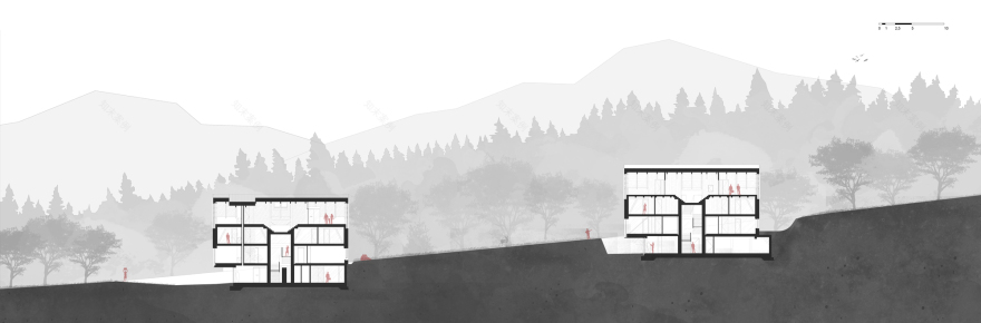 Apartments in Wolf Clearing / studio de.materia-52