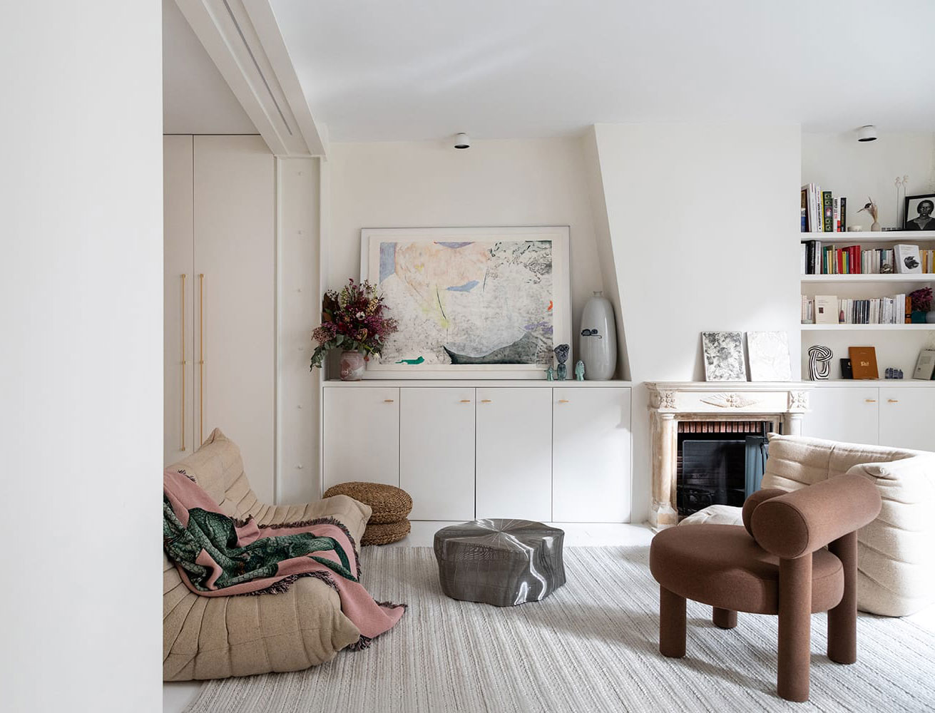 巴黎明亮现代公寓的独特设计-9