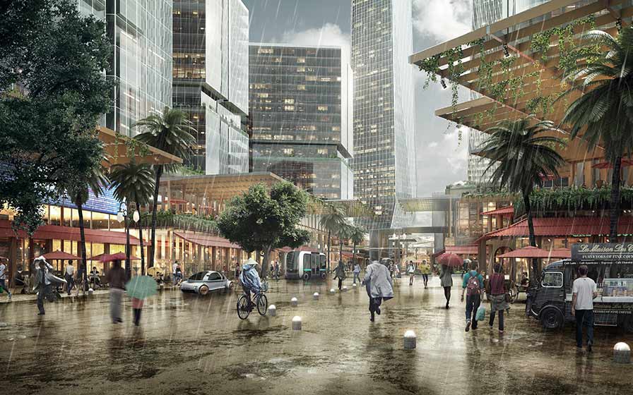 コロンボ・ポートシティの新金融センター | 都市計画・マスタープラン | Projects | NIKKEN SEKKEI LTD-5