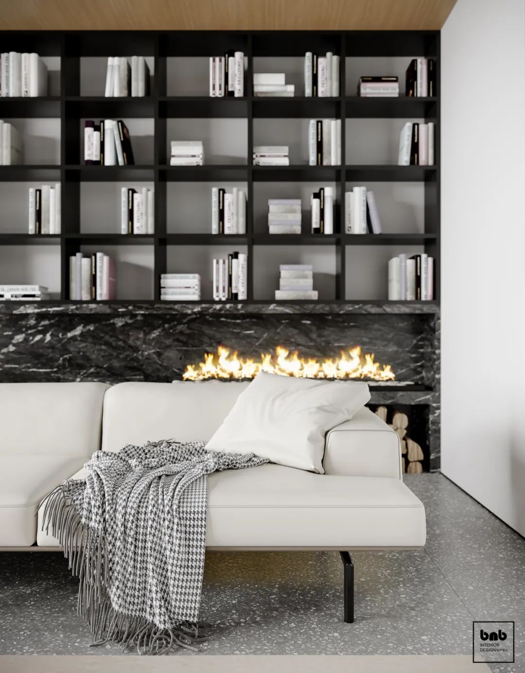 顶层住宅设计丨本白设计-14