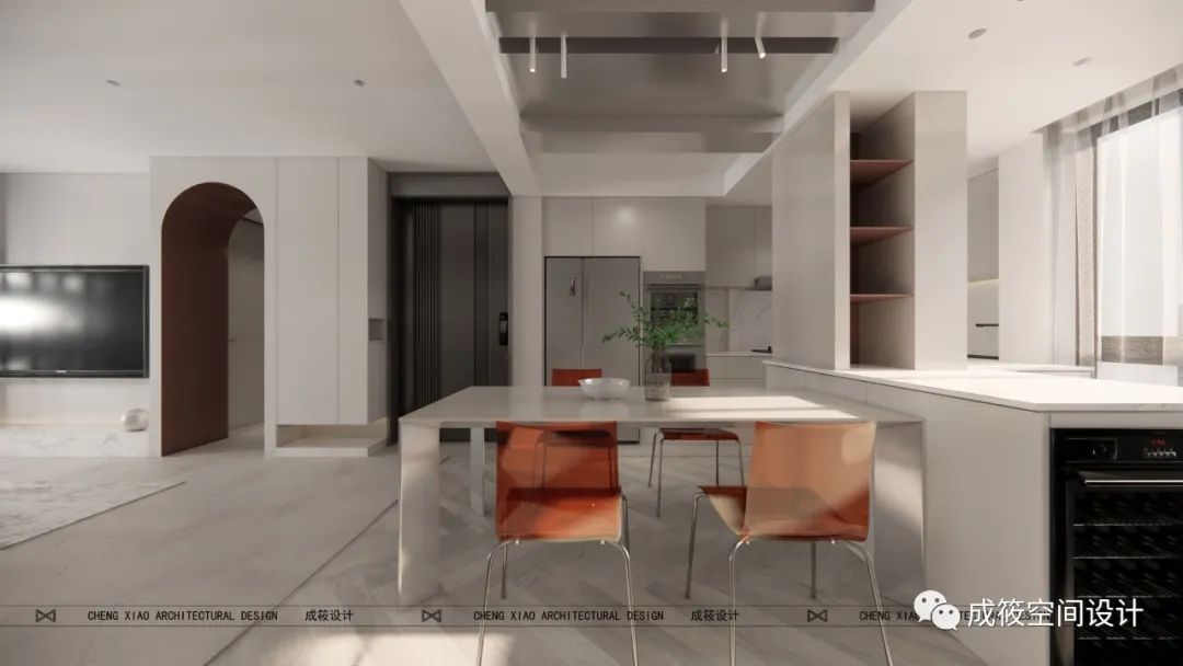 温暖爱巢 · 现代风无主灯设计丨中国上海丨成筱设计-42