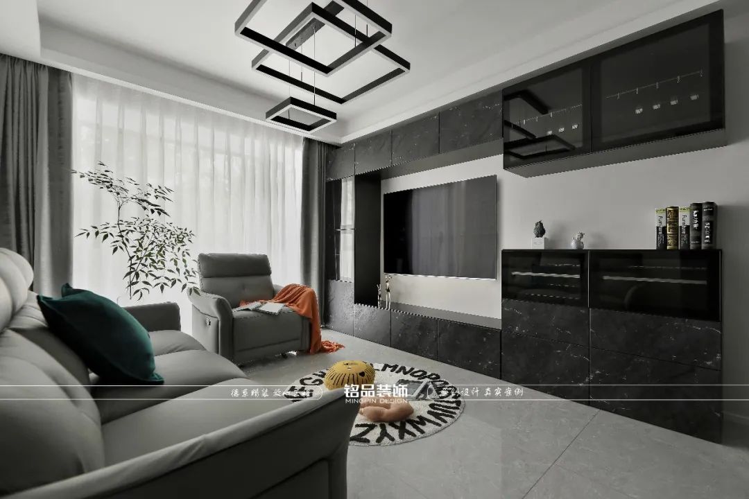 《时光》 现代风格三口之家的温馨舒适之家丨铭品装饰-32