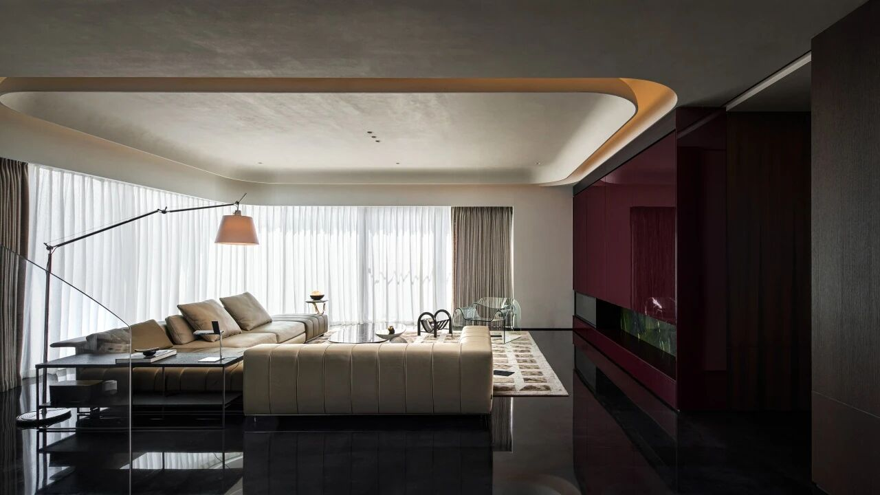 锦绣滨江双层豪宅丨中国重庆丨纳物凡璞空间设计-33