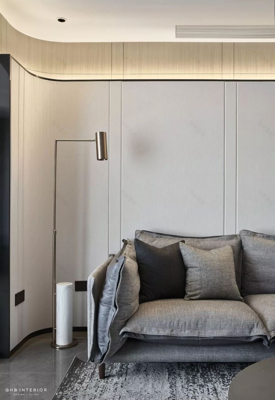 现代简约中的精致奢华——江阴五矿黄山湖壹号 192㎡私宅设计-47