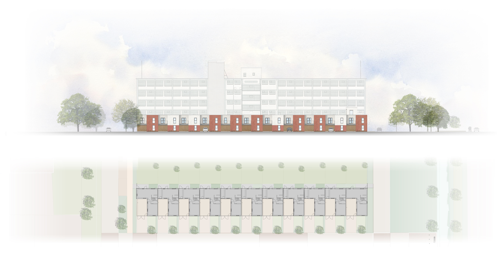 英国 Bata Mews Housing | 现代简约之家-36