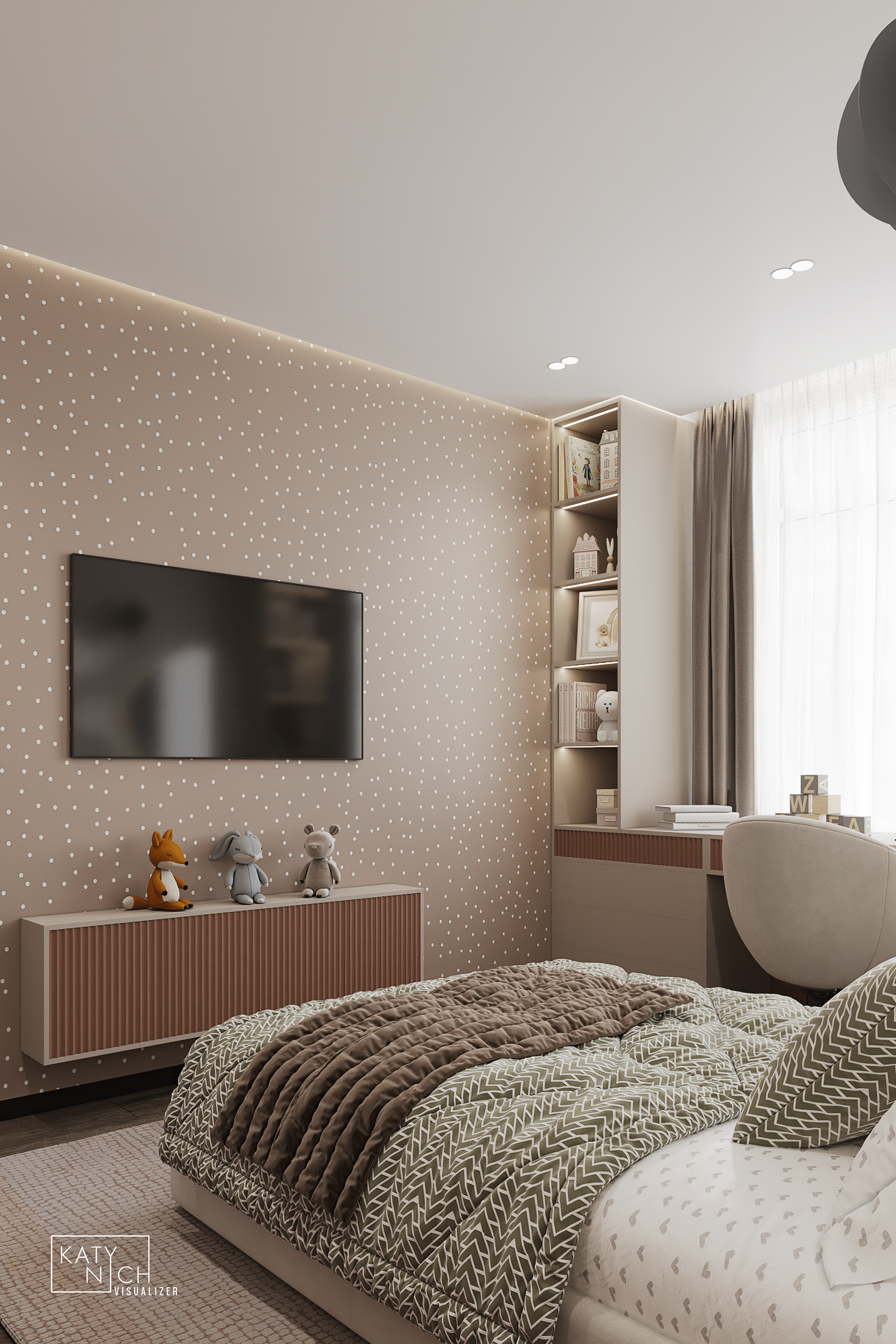 女孩的儿童房丨乌克兰基辅丨telegram-9