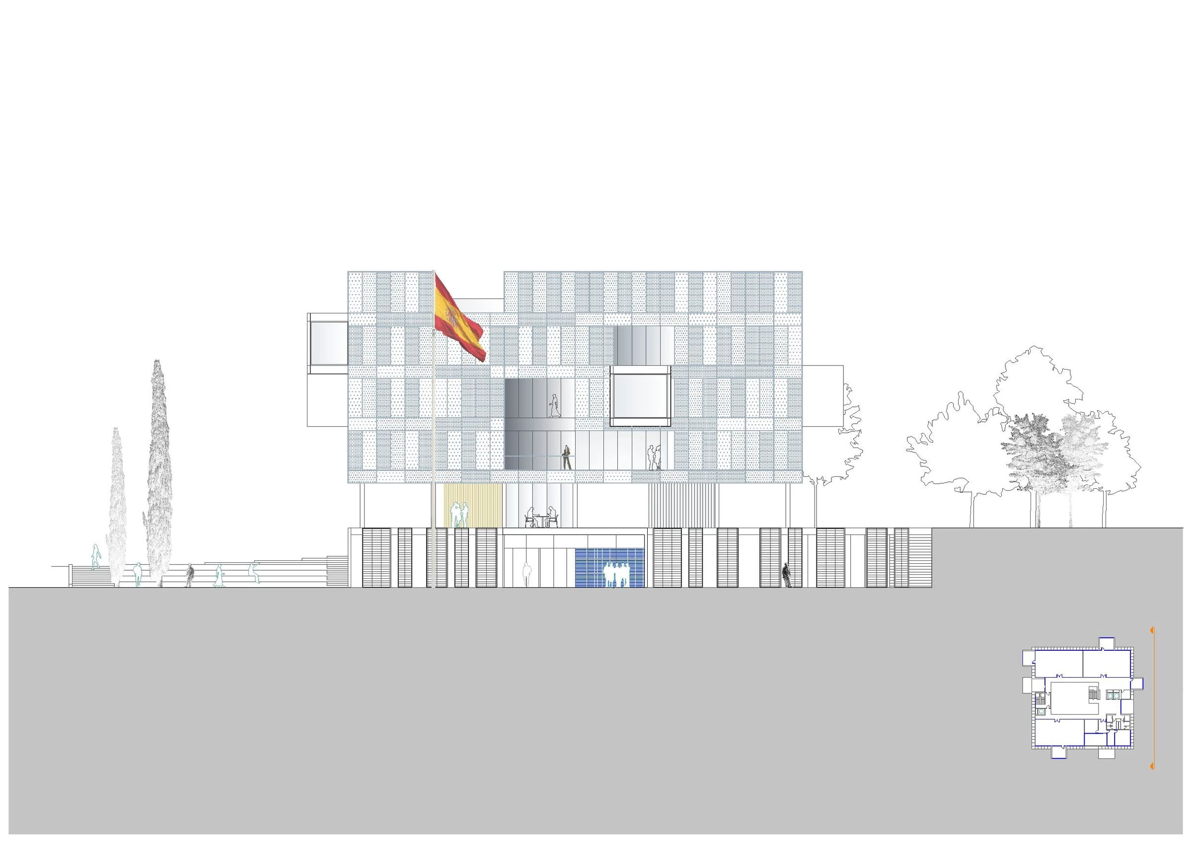 FuencarralEl Pardo 警察局丨西班牙马德里丨Voluar Arquitectura-56