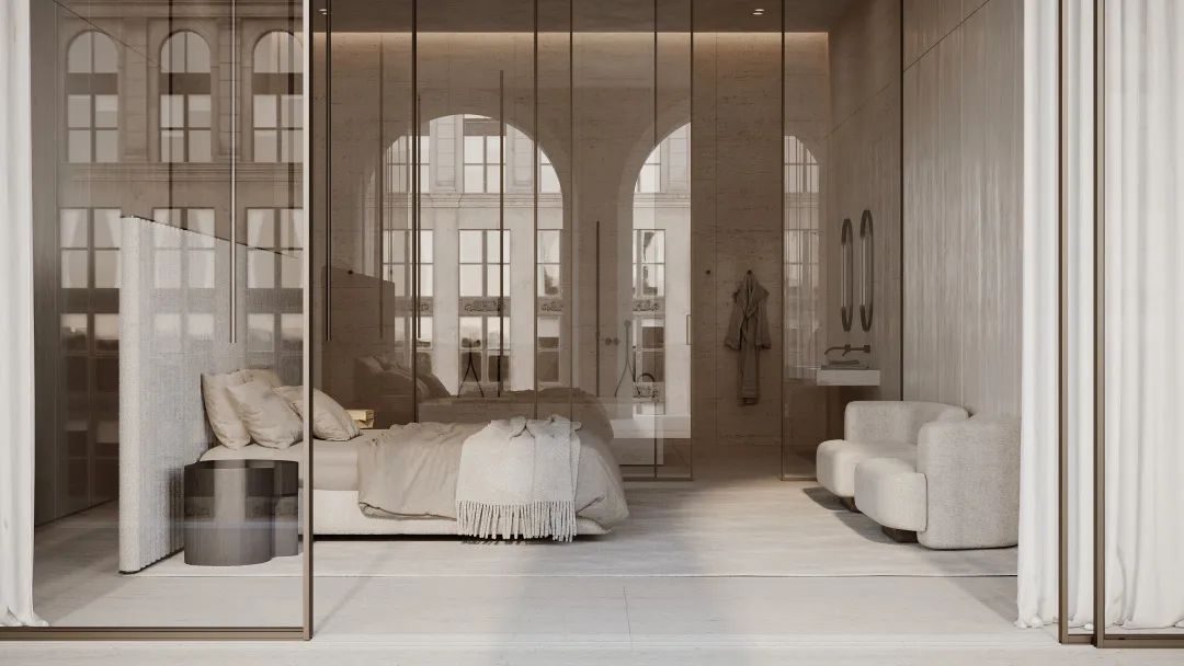 南京金地悦丰华样板间 | 卧室设计新思路-106