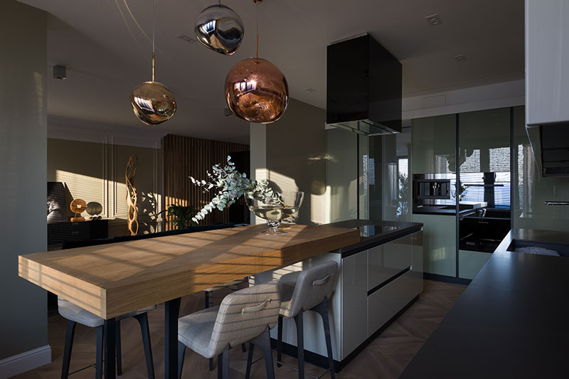 基辅令人惊叹的现代风河景房-8