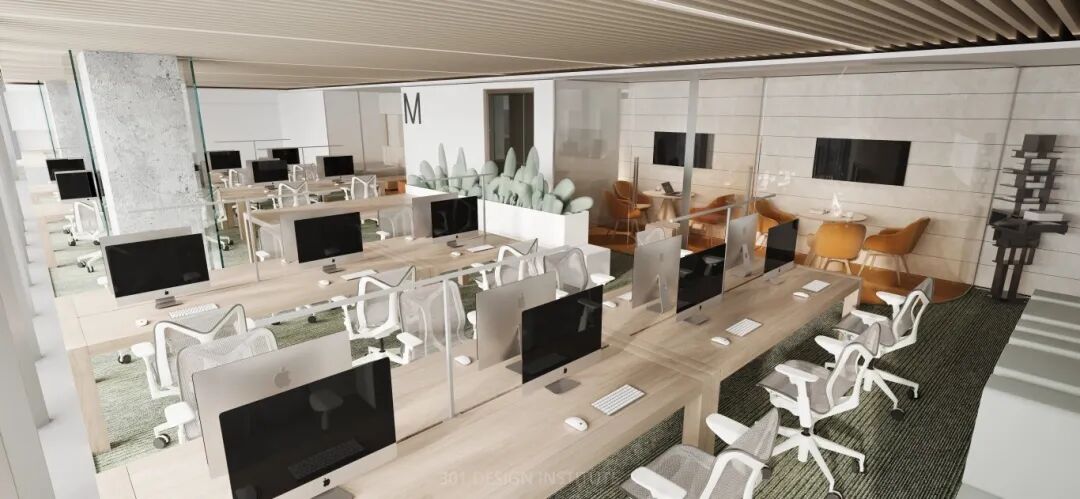 301新作 ｜总部办公室内设计丨中国广州丨301设计研究所-24