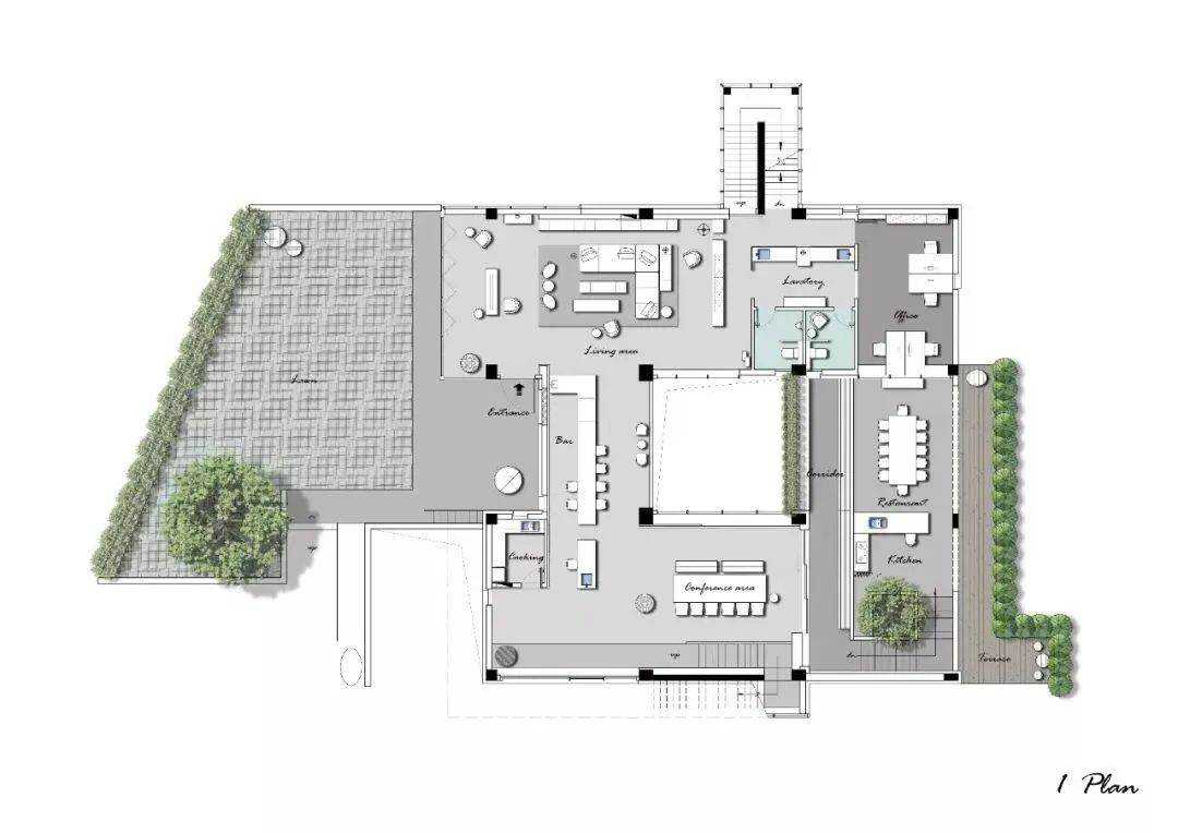 刘雯 700㎡极简工作室丨W.DA 王践设计-58