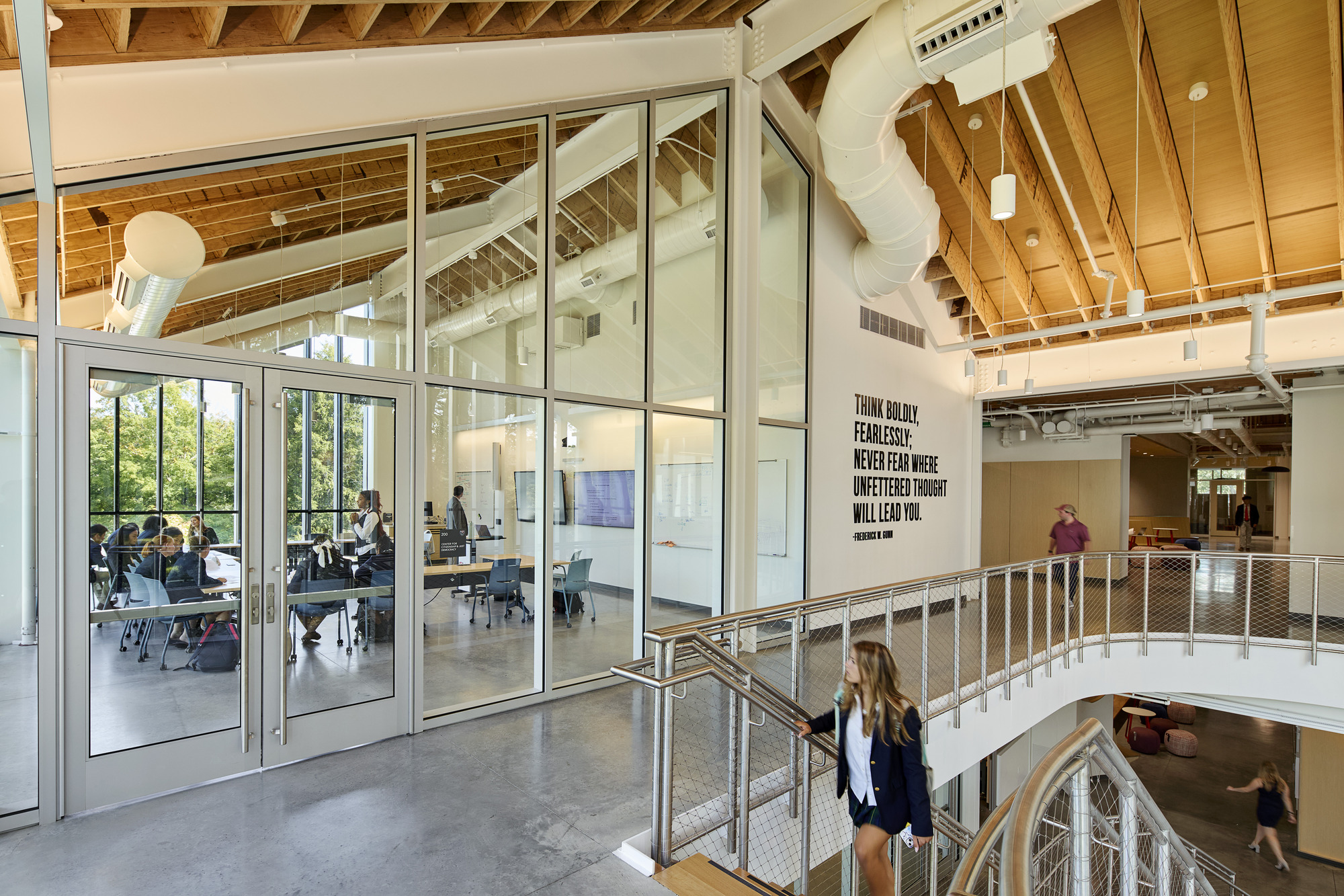 Lizzie and Jonathan Tisch 创新与积极公民中心丨美国华盛顿丨Sasaki-32