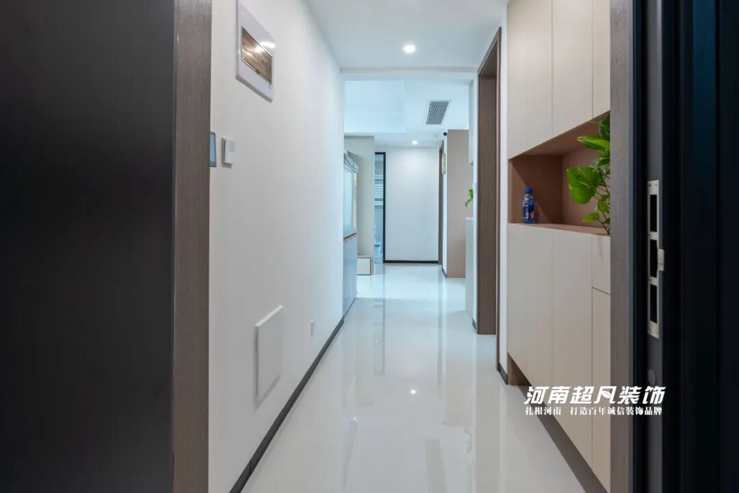 完工首发丨二七区中铁电气化家园，128㎡现代简约，让空间回归纯粹-63