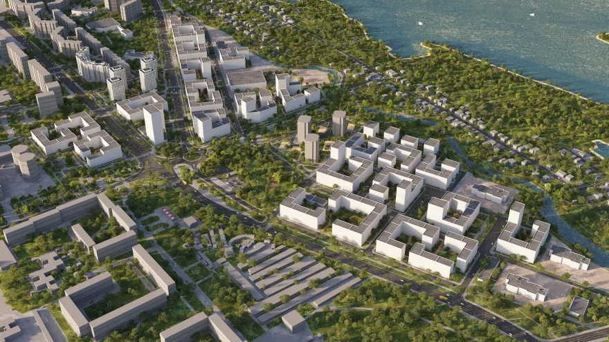 Dravert 可持续发展区丨俄罗斯鄂木斯克丨Brusnika 公司,Juul Frost 建筑事务所-39