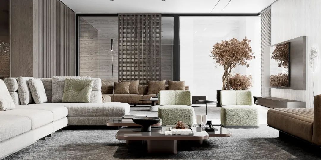 735㎡现代极简别墅设计丨LeQB Architects-19