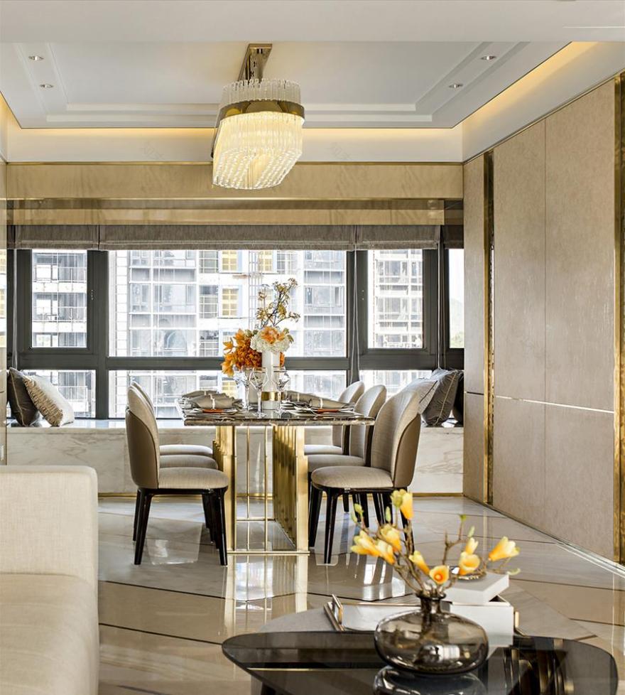 "SH 中国豪华住宅 Show Flat A | 木质与玻璃的完美结合"-2