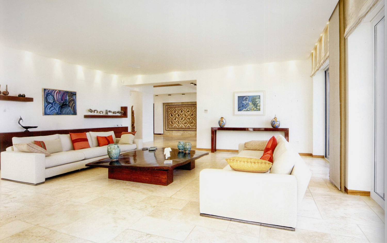 临海住宅，简约风格营造开阔空间-2