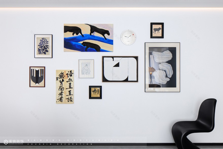 122 平现代风打造活力空间丨琢信装饰-13