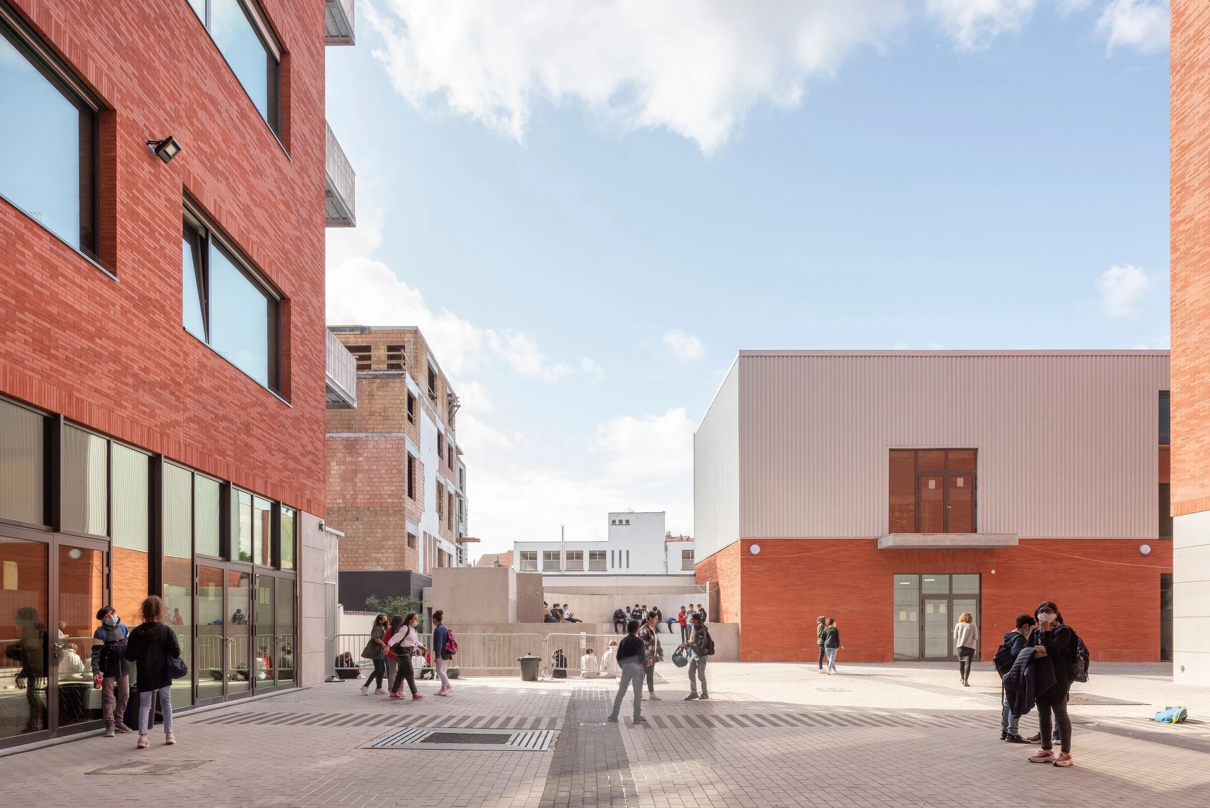 圣米歇尔莫伦贝克学校校园丨比利时-11