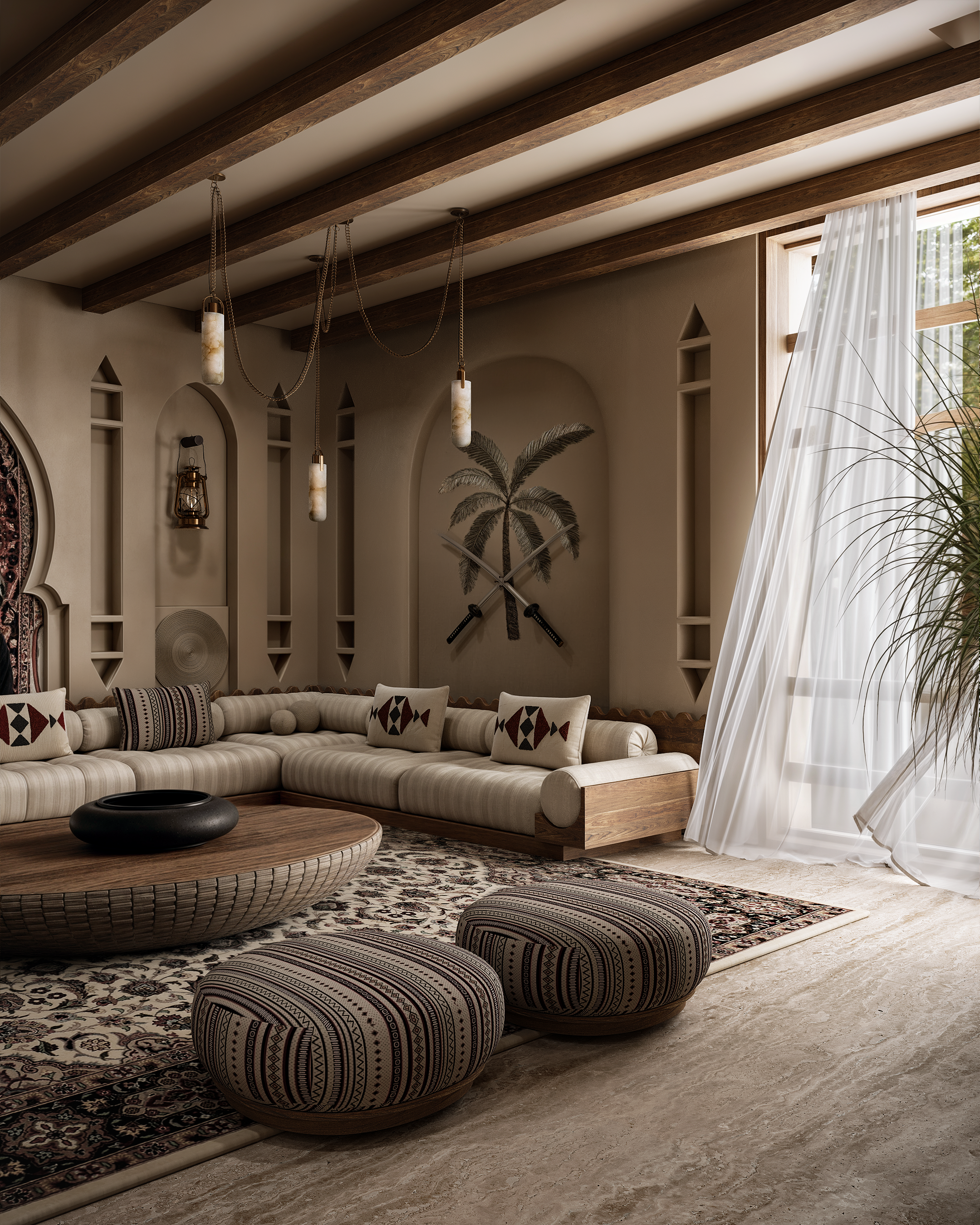 NEW NAJDI MAJLIS DESIGN（新纳吉迪马吉里斯设计）丨沙特阿拉伯丨SALMA SOBHY-7