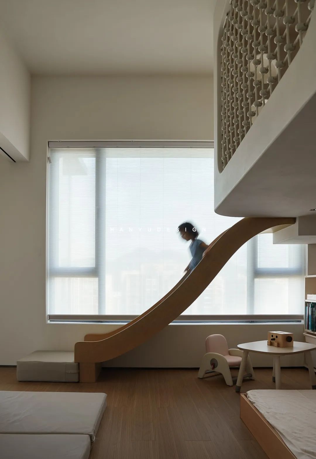 遛娃不出门?他们家藏着个儿童游乐园丨中国深圳丨深圳涵瑜室内设计-18