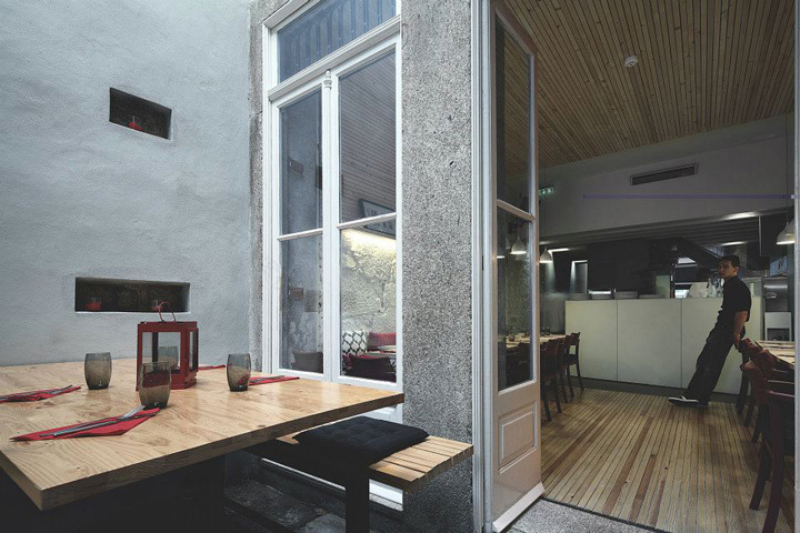 Casa da Bai·a Pizza & Drinks餐厅室内设计丨葡萄牙波尔图丨Rocha Leite Arquitectos Associados-16