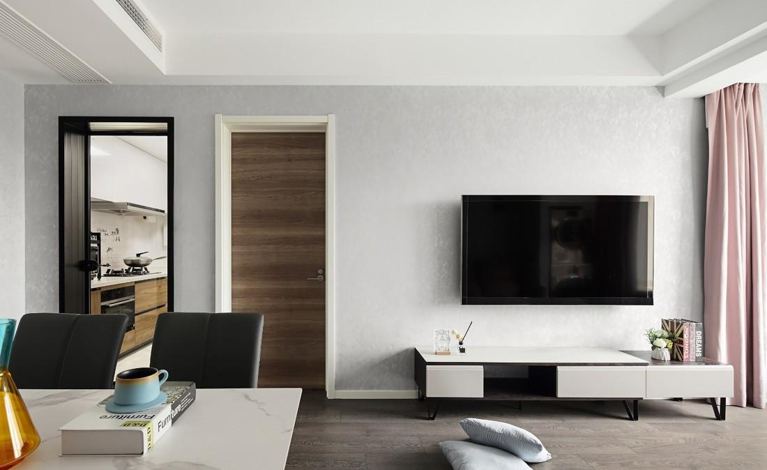 90 平学区房温馨设计,一家三口幸福生活空间-6