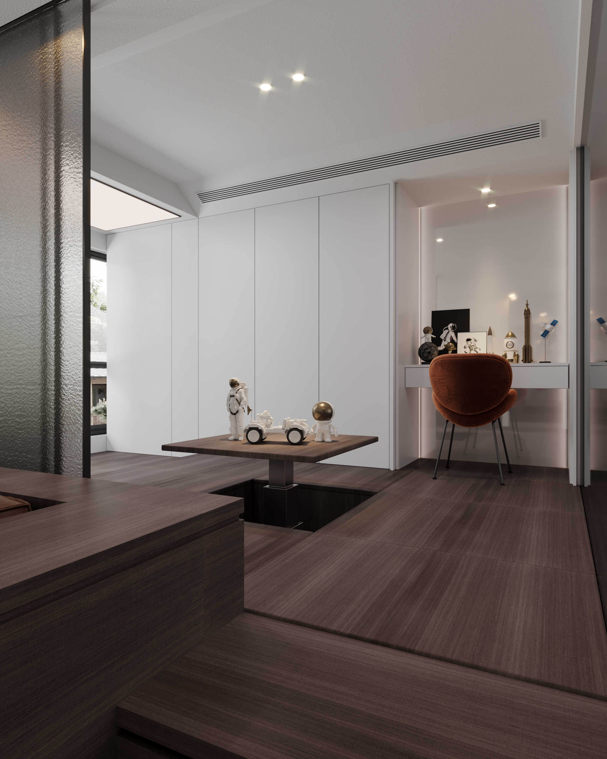 厦门林振宗设计事务所 | 现代简约风平层设计-18