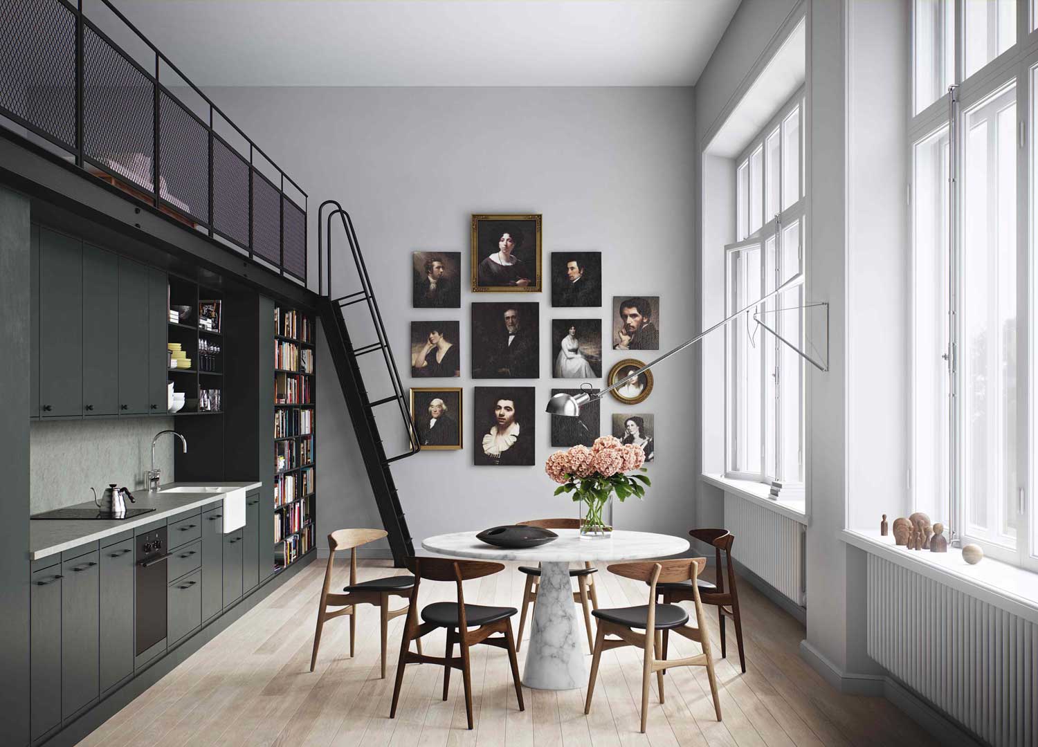 学校改造的公寓 School Converted Into Residential Apartments-11