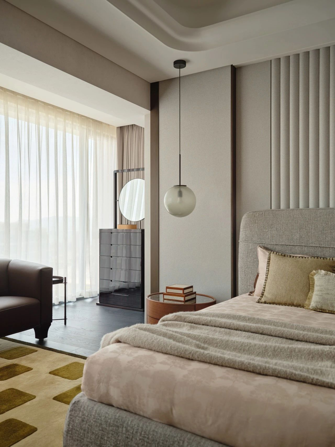 杭州银杏汇顶复豪宅样板间丨中国杭州丨H.N.LIN 空间美学馆-35