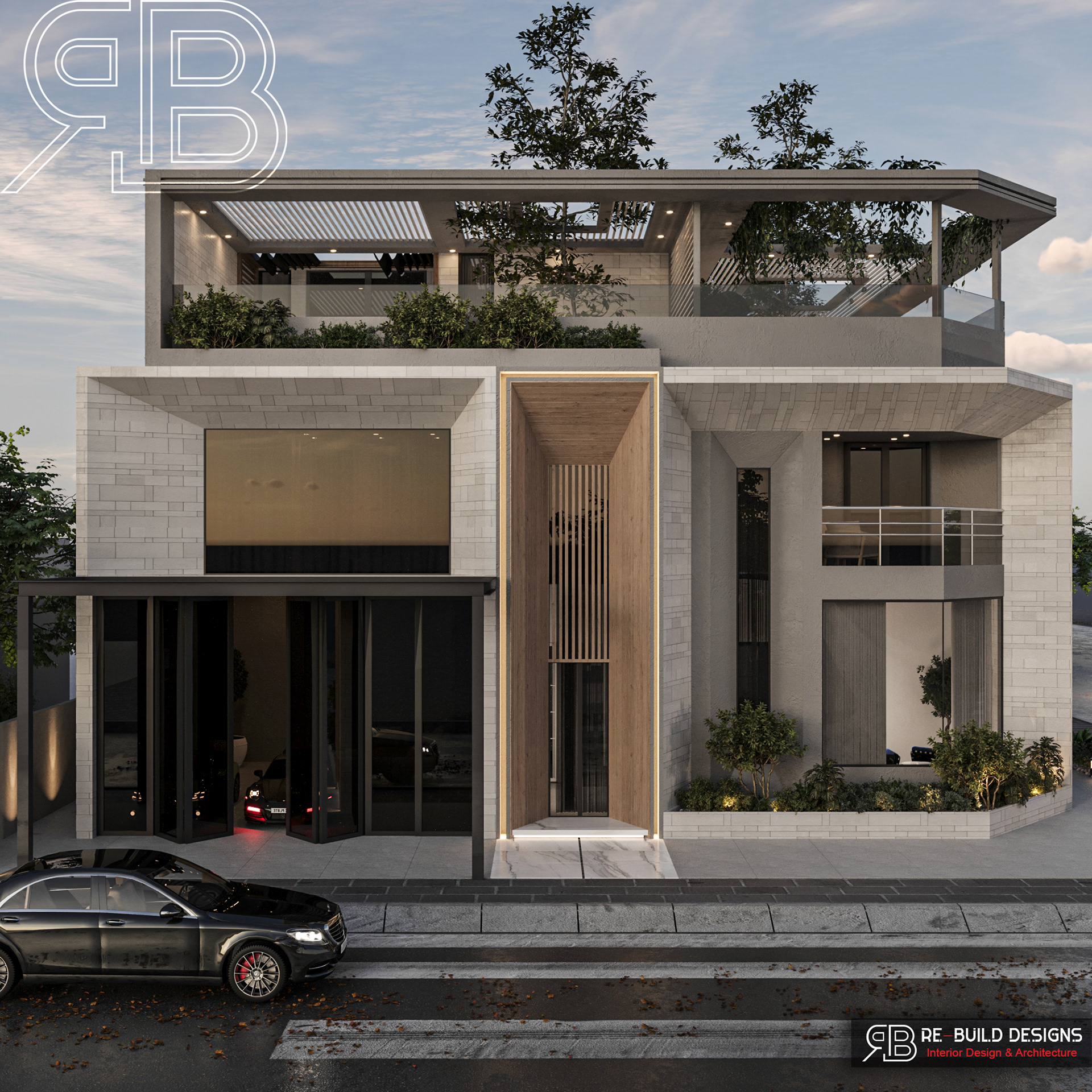 EL EHSAA VILLA丨沙特阿拉伯利雅得丨REBUILD DESIGNS-4