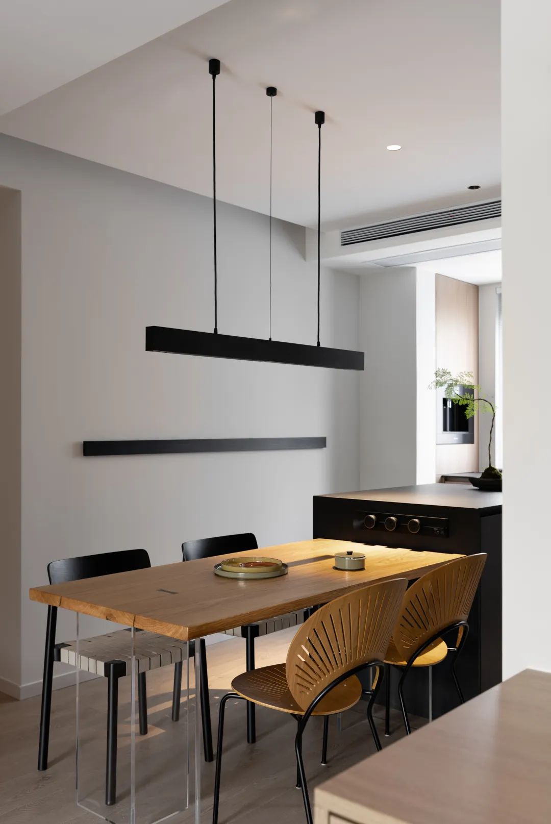 130㎡原木极简风，打造萌娃在家的互动亲子宅 | 云漫设计-51