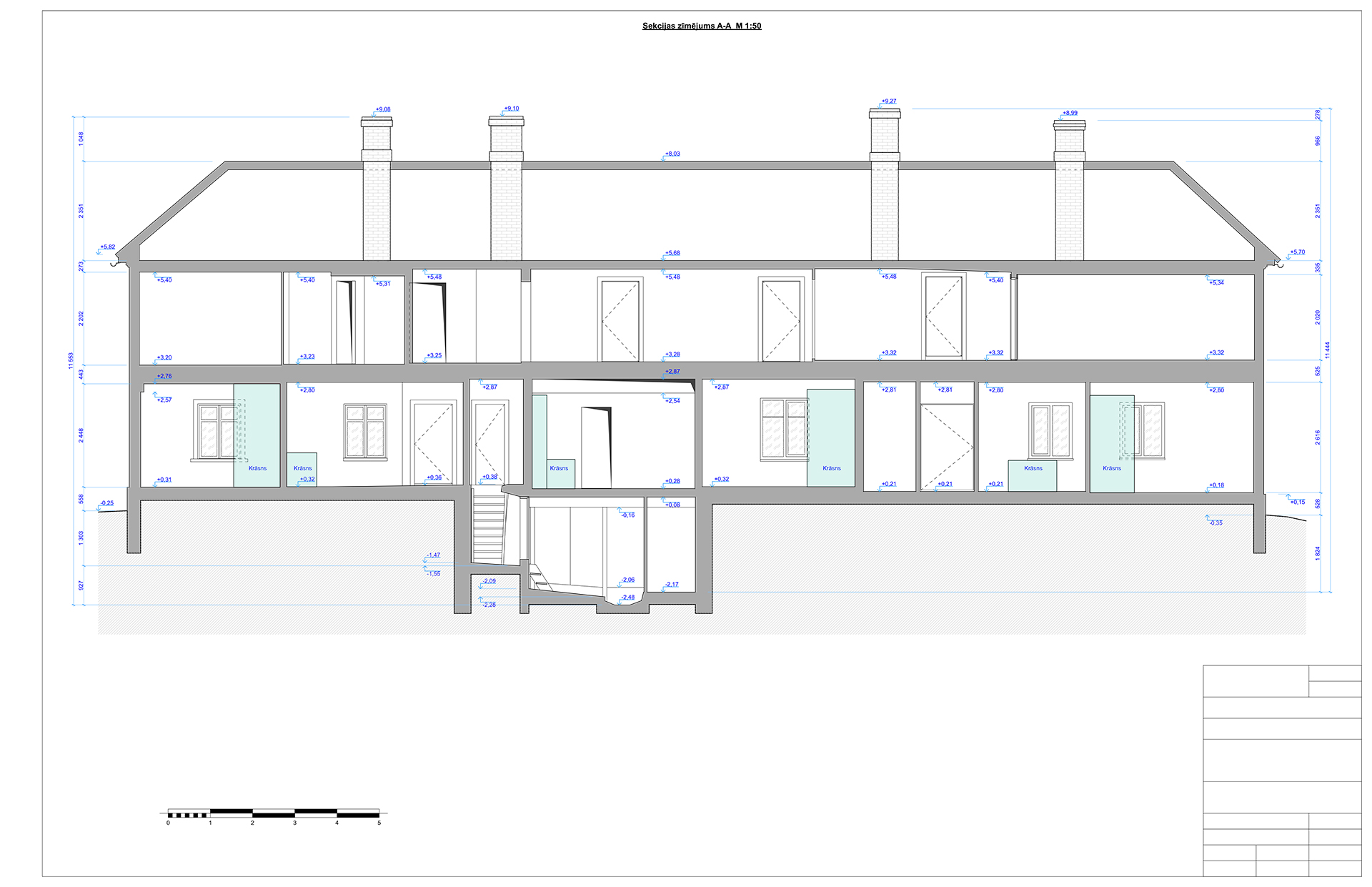 Scan to CAD old Wooden House - Latvia-12