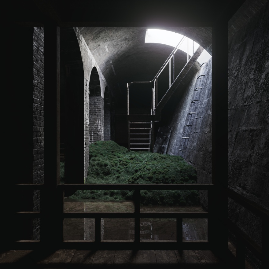 荷兰地下画廊 Cisternerne“水之展”的 3D 建筑设计丨Lunas Visualization-4