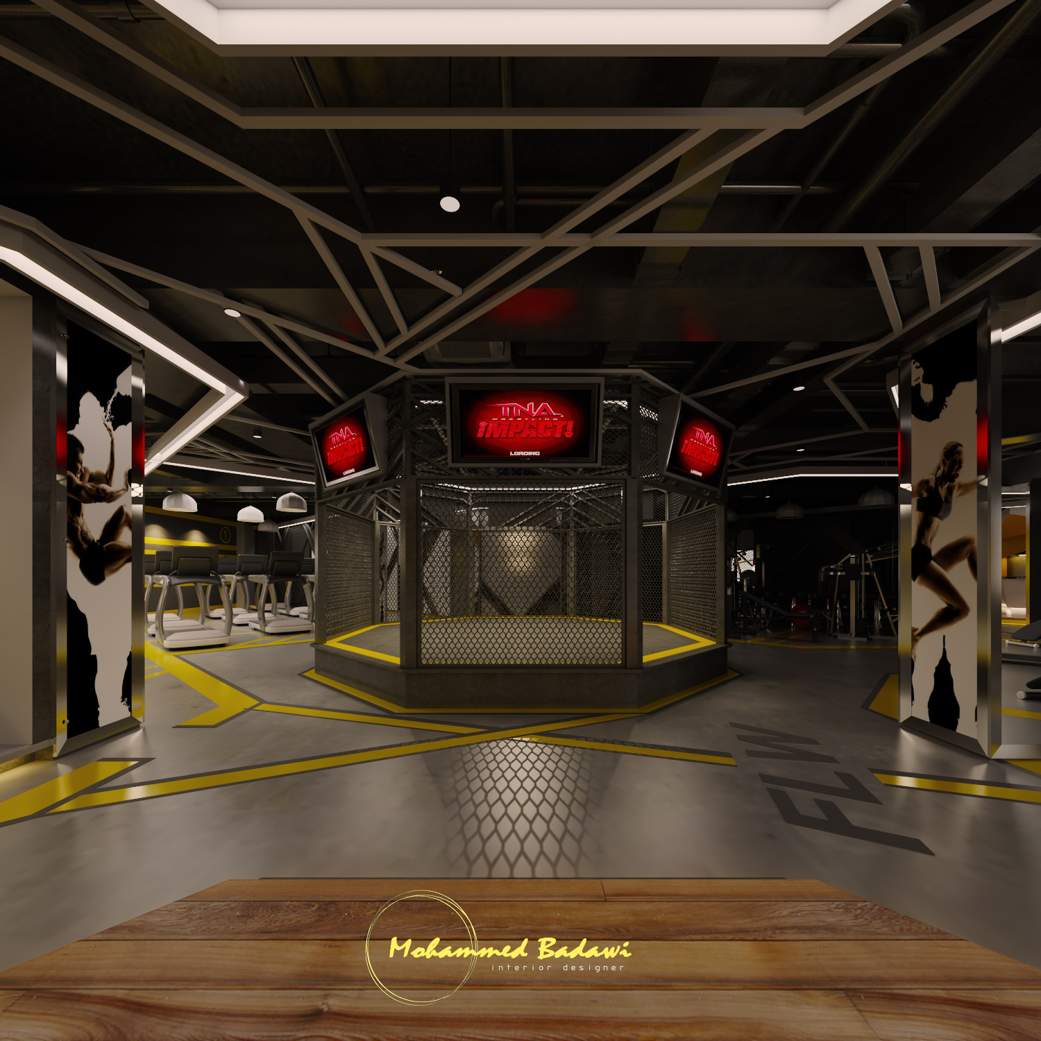 kickbox and athletic gym-1