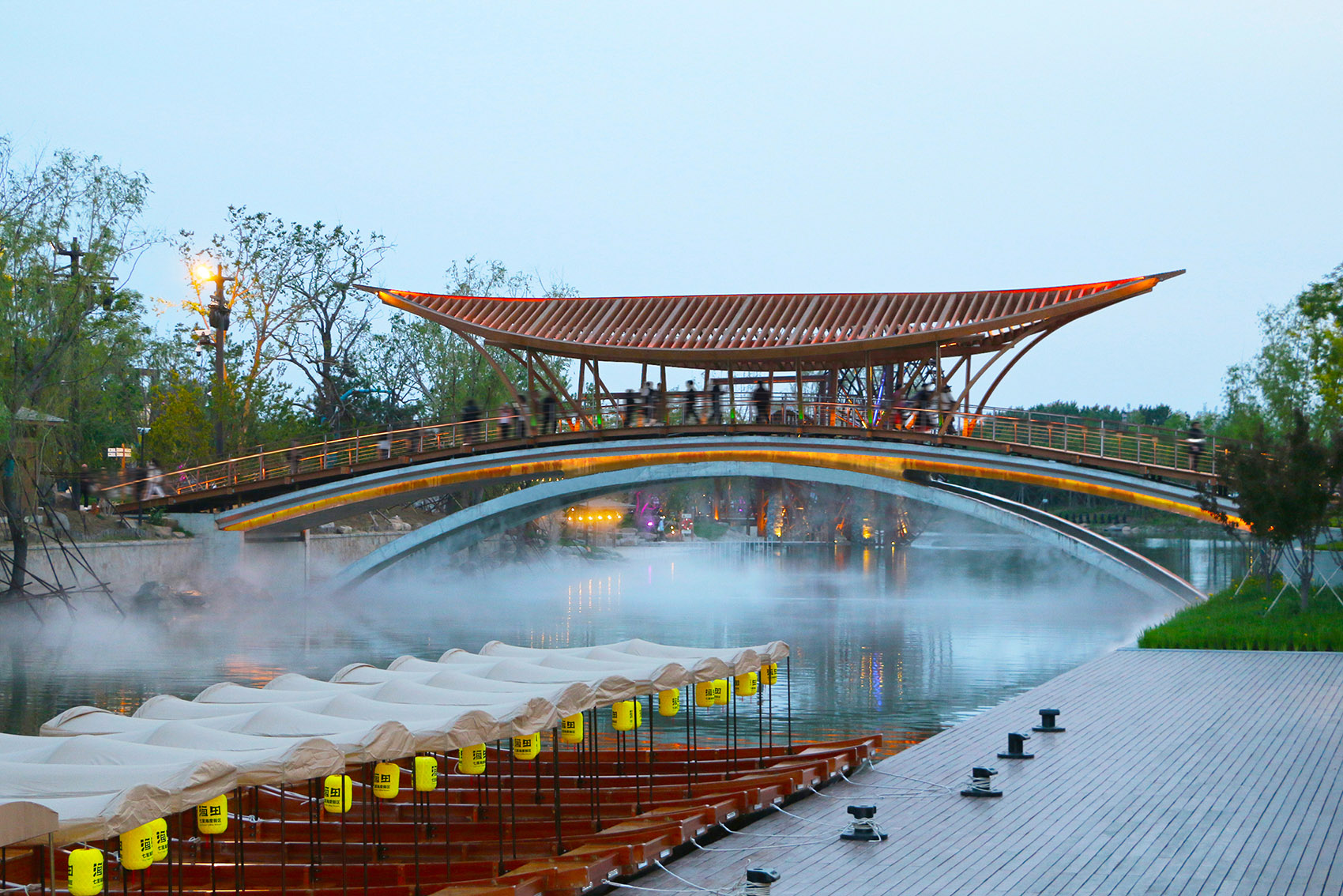 “叶子”桥丨中国天津丨北京海纳汇意设计咨询有限公司-21