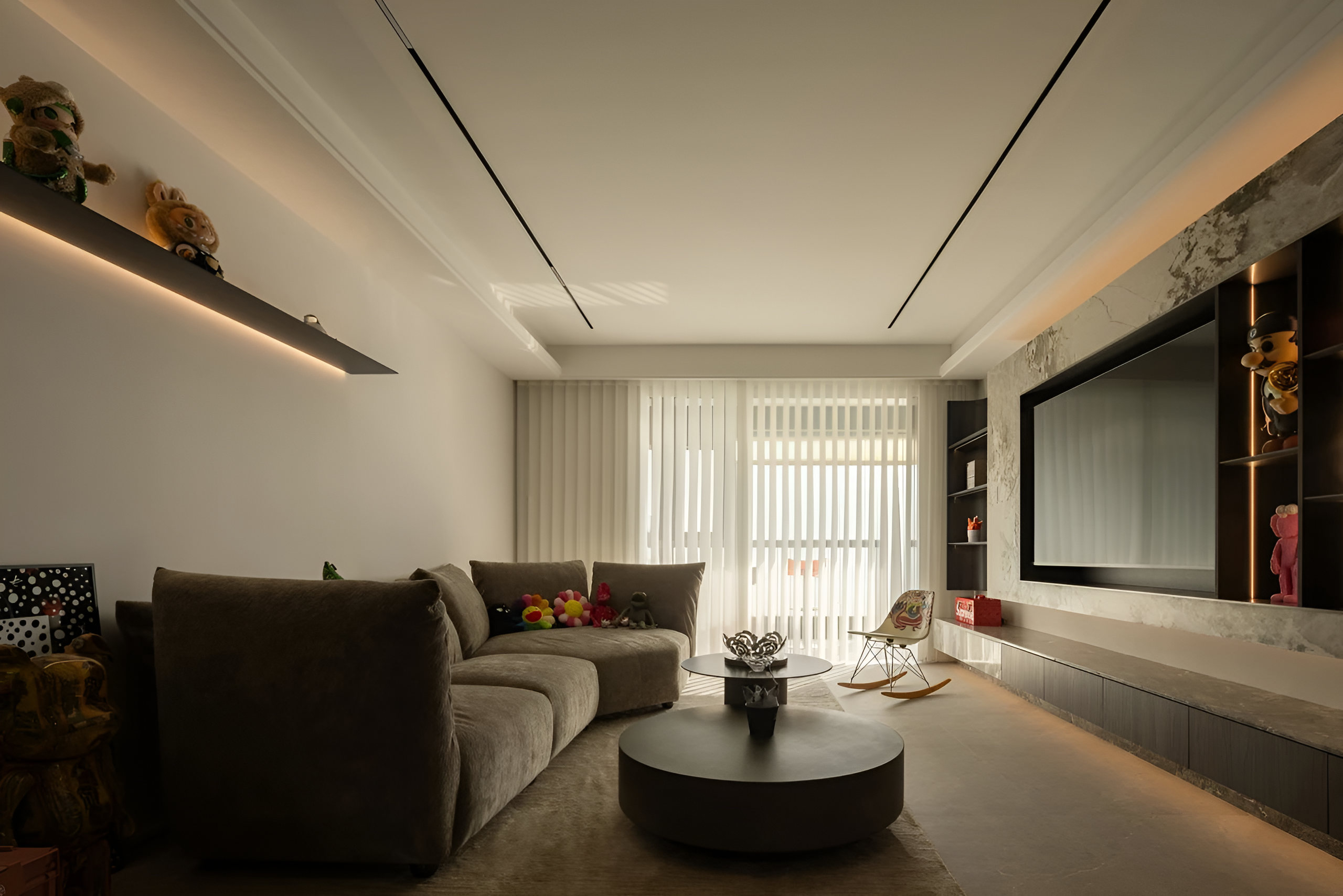 苏州200㎡私宅空间潮来巢往丨中国苏州丨递平方空间设计-11