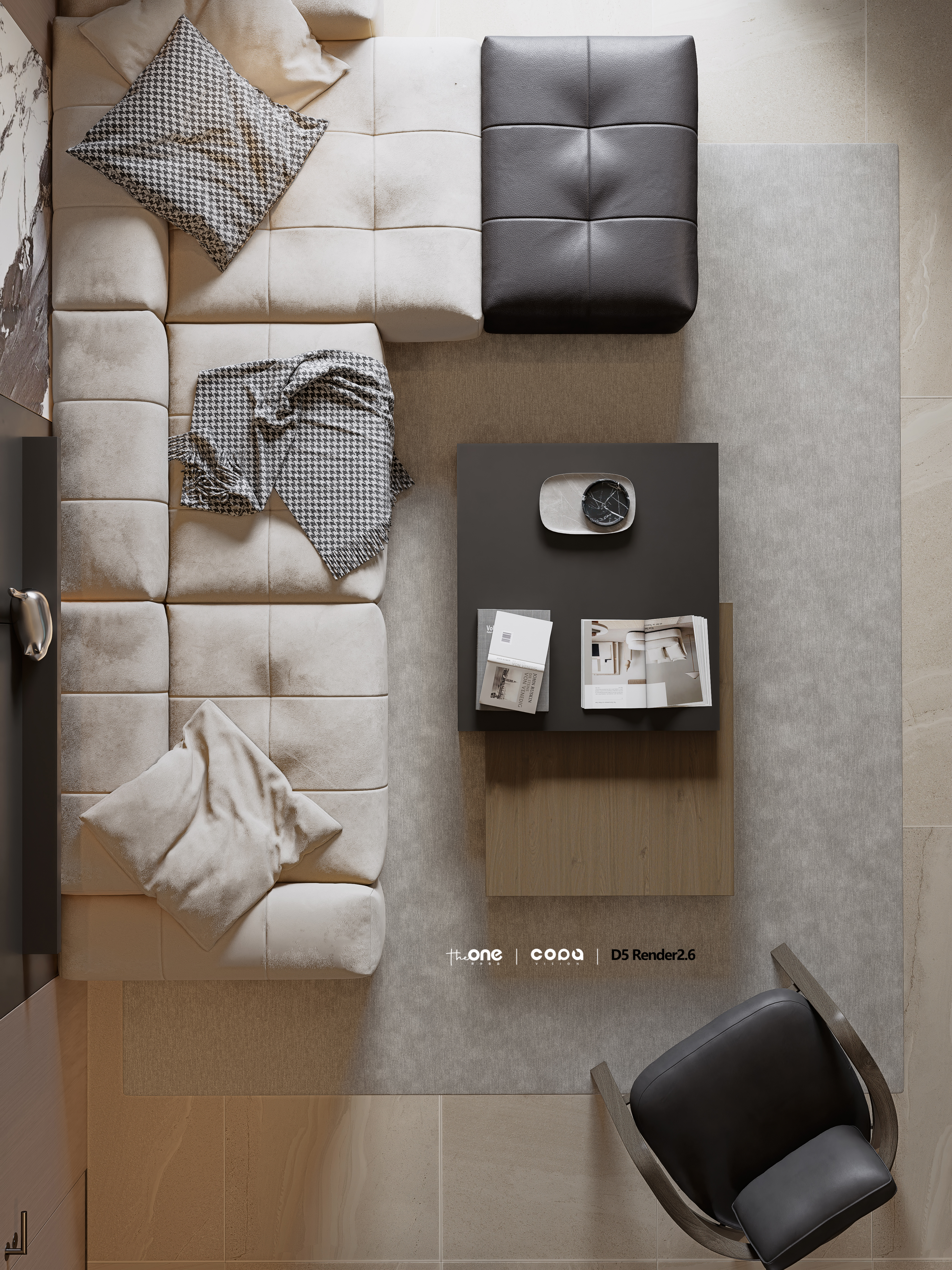 D5 渲染器意式简约空间表现丨原舍壹品-12