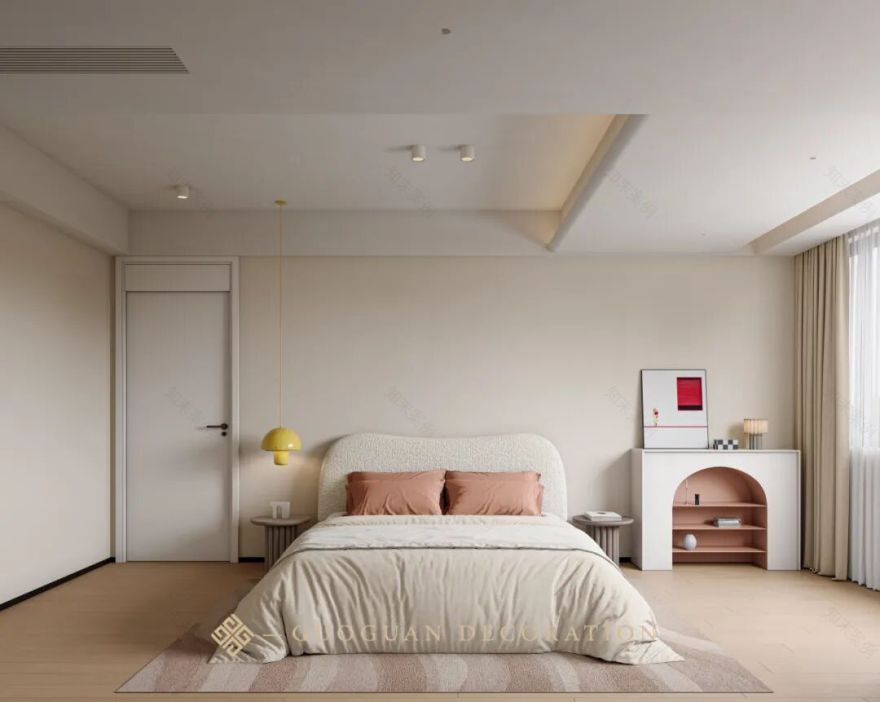 国冠装饰|浙江金华·蓝湾国际,现代中式里的生活长卷-83