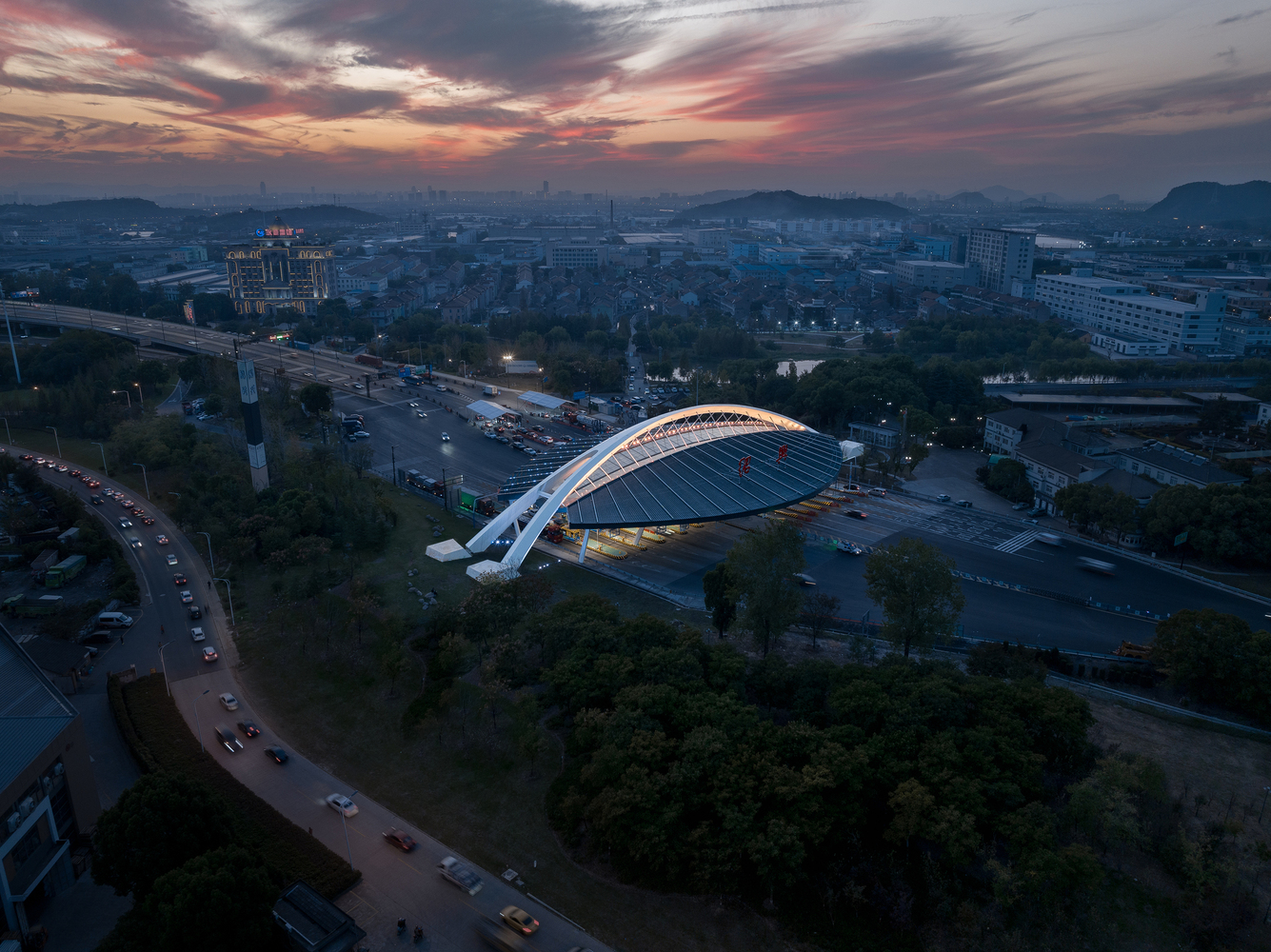 绍兴高速公路收费站丨中国绍兴丨Atelier RenTian-18