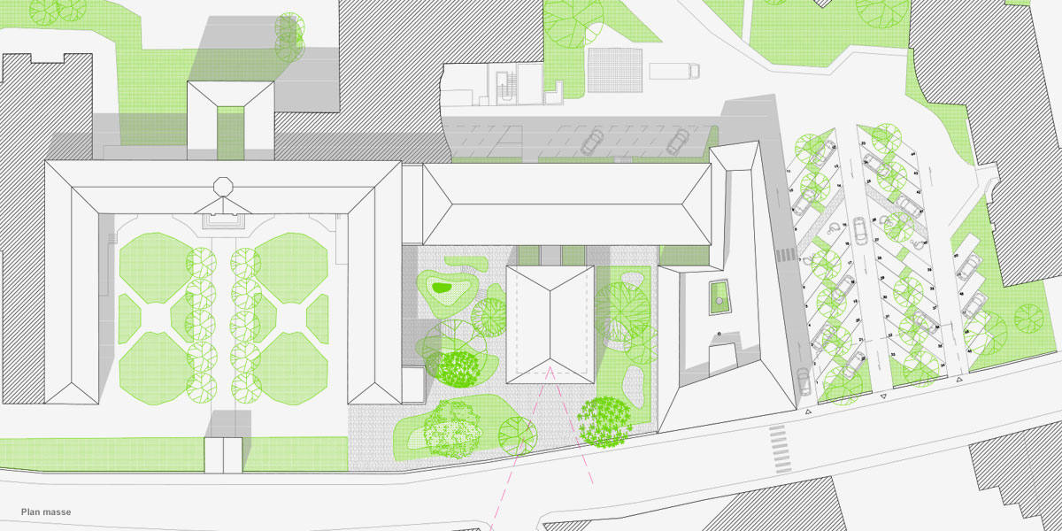 圣让当热利医院新立面及改造扩建项目丨法国丨CoCo architecture等-2