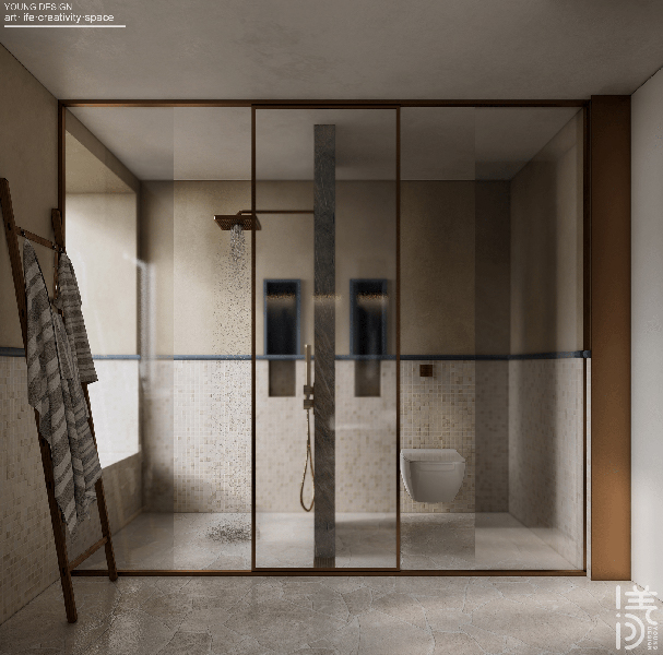 美式复古艺术宅邸设计丨深圳漾空间设计有限公司-54